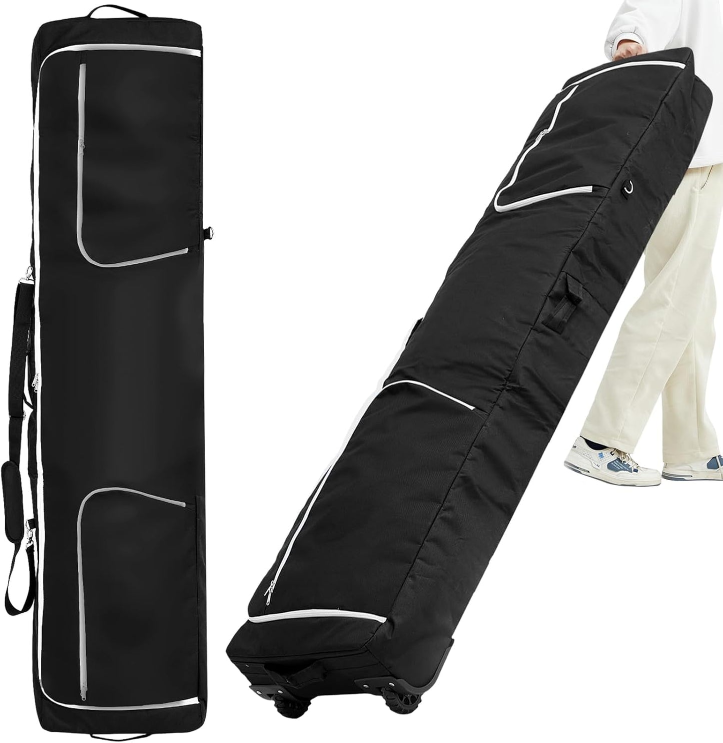 Leyndo Rolling Snowboard Bag: Ultimate Travel Companion