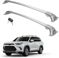 Autekcomma Heavy Duty Silver Upgraded Roof Rack Crossbar - 260lb