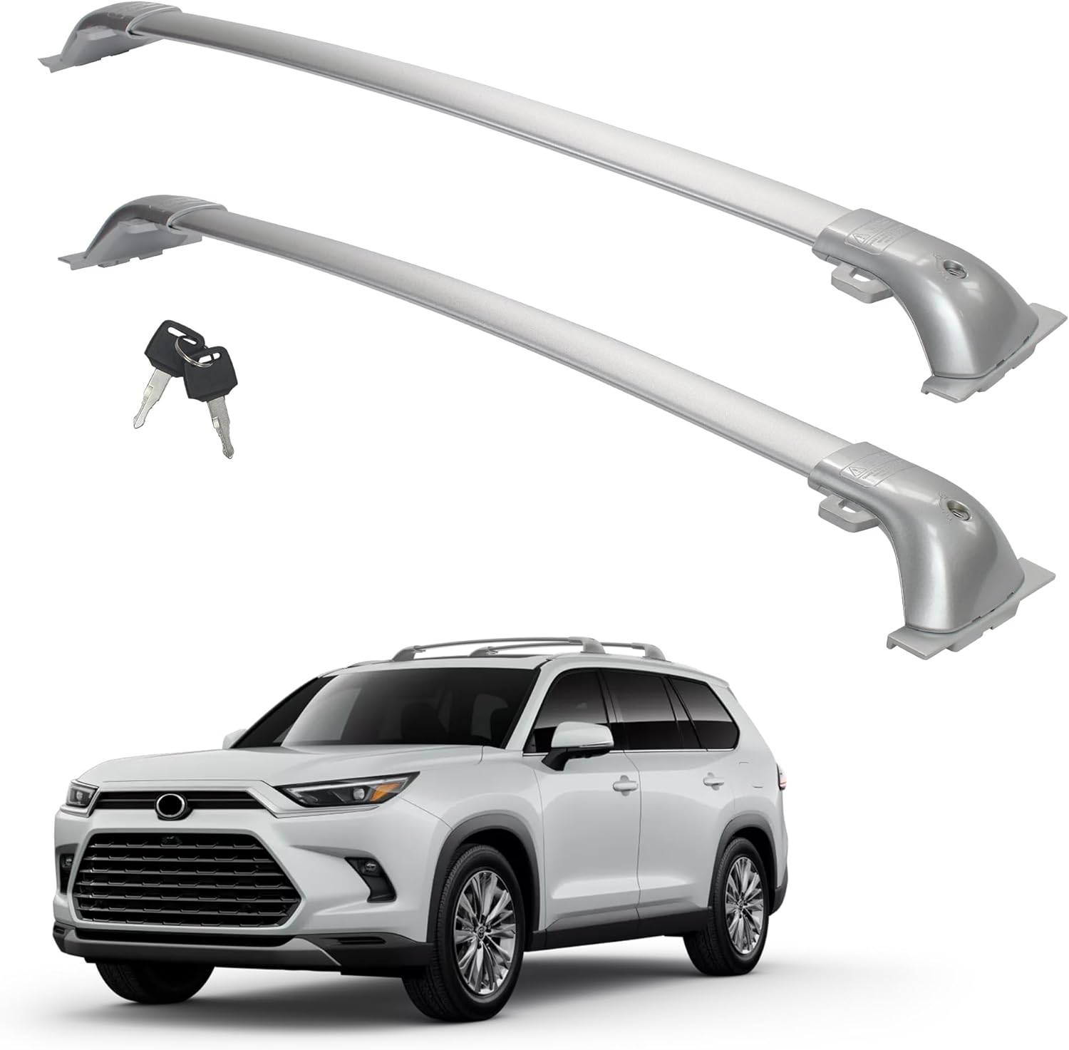 Autekcomma Heavy Duty Roof Rack Crossbar for Grand Highlander