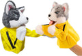 Kung Fu Animal Toy Husky Gloves Doll - Interactive Boxing Hand Puppet