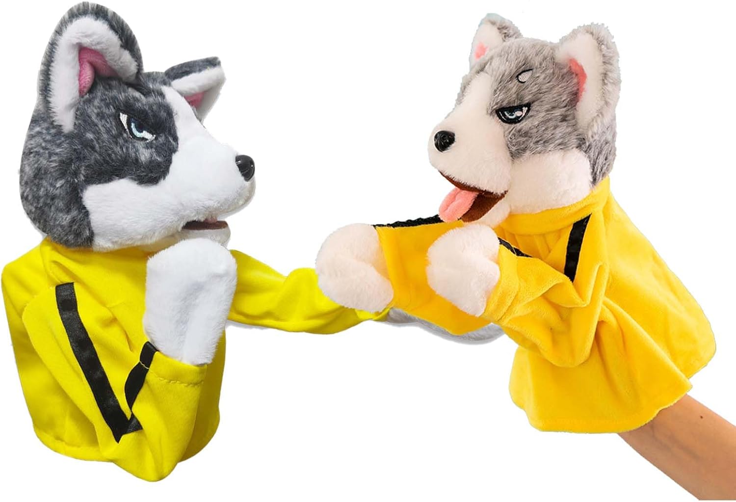 Husky Boxing Puppet: Interactive Game Toy