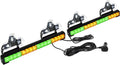 Amber/Green 2x16.8 in Emergency LED Traffic Advisor Strobe Bar - High