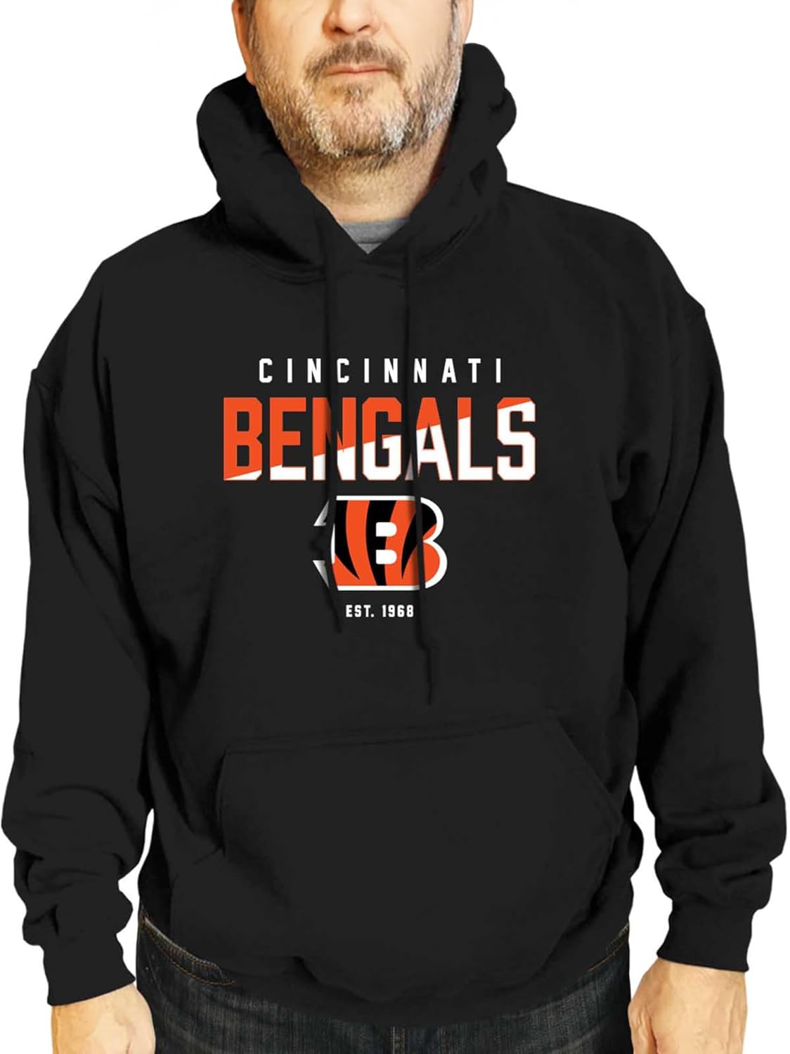 NFL Diagonal Fade Fleece Hooded Sweatshirt for Fans