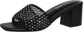 PIZZ ANNU Women's Fashionable Square Heels Sandals for Comfort