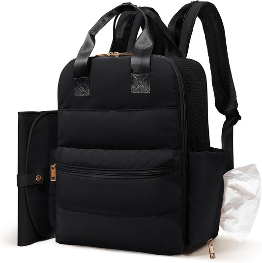MOMINSIDE Diaper Bag Backpack with Changing Station and Pockets
