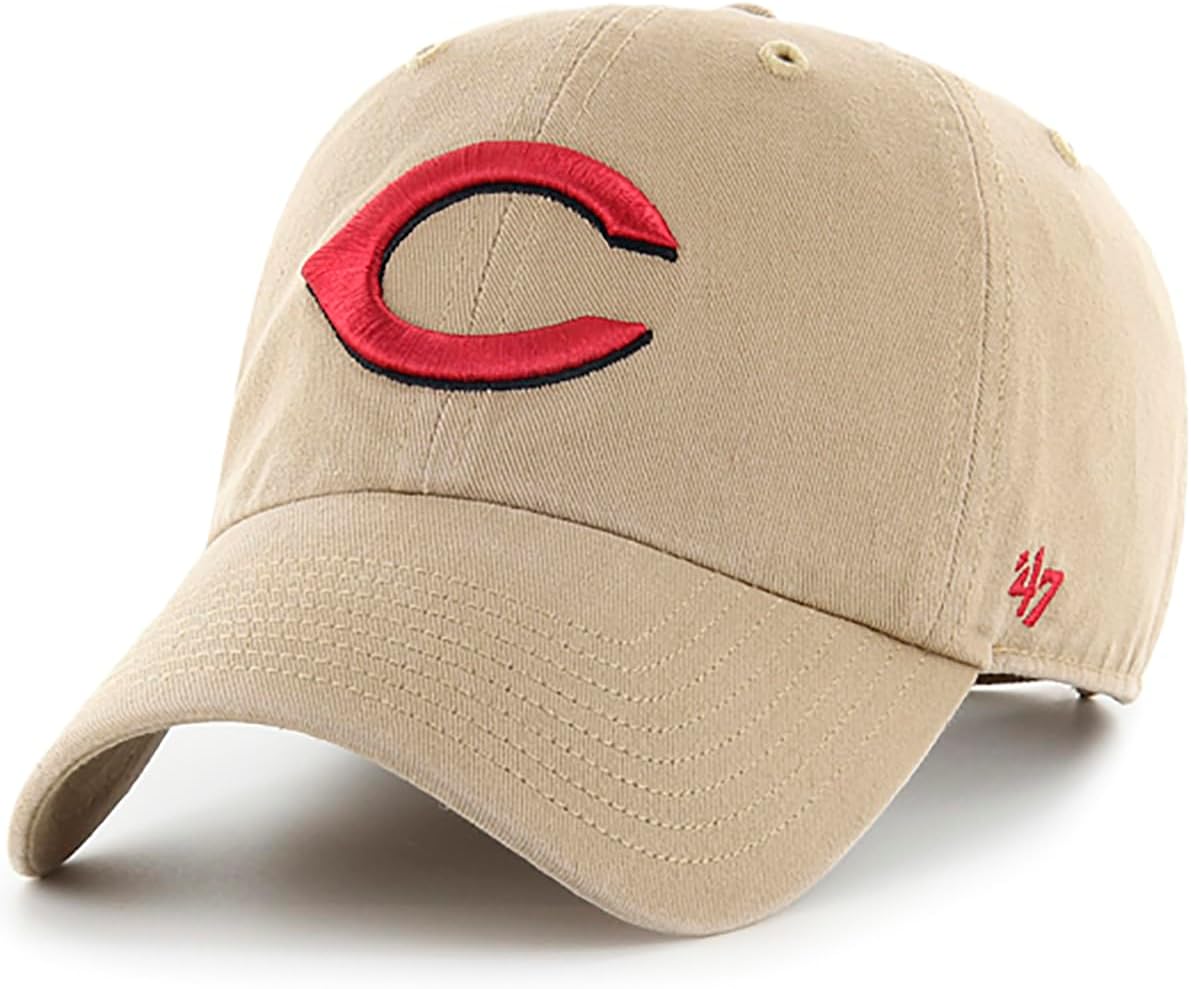 Cincinnati Reds Adjustable Strap Baseball Dad Hat for Fans