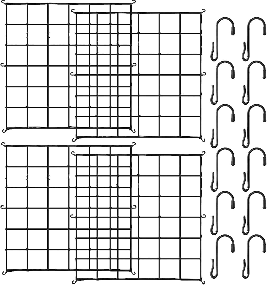 4-Pack Elastic Trellis Net: Grow Tent Support