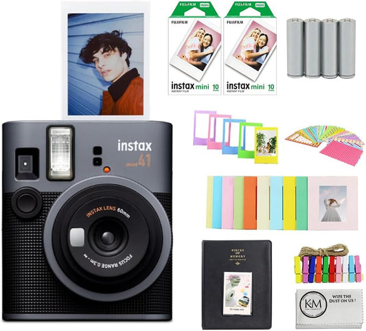 FUJIFILM INSTAX Mini 41 Instant Camera Bundle Review