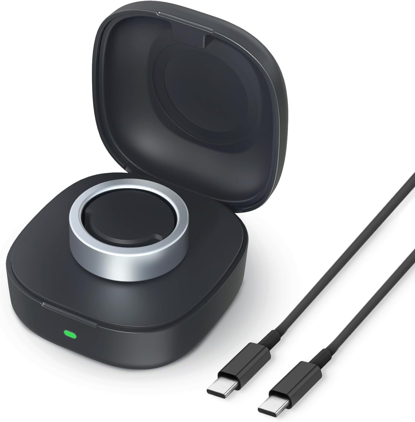 Wireless Charger Case for Oura Ring Gen3 Heritage/Horizon Size 7