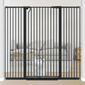 Extra Tall Pet Gate 51.18 in x 29.6-56.3 in - Secure Wide Cat & Dog