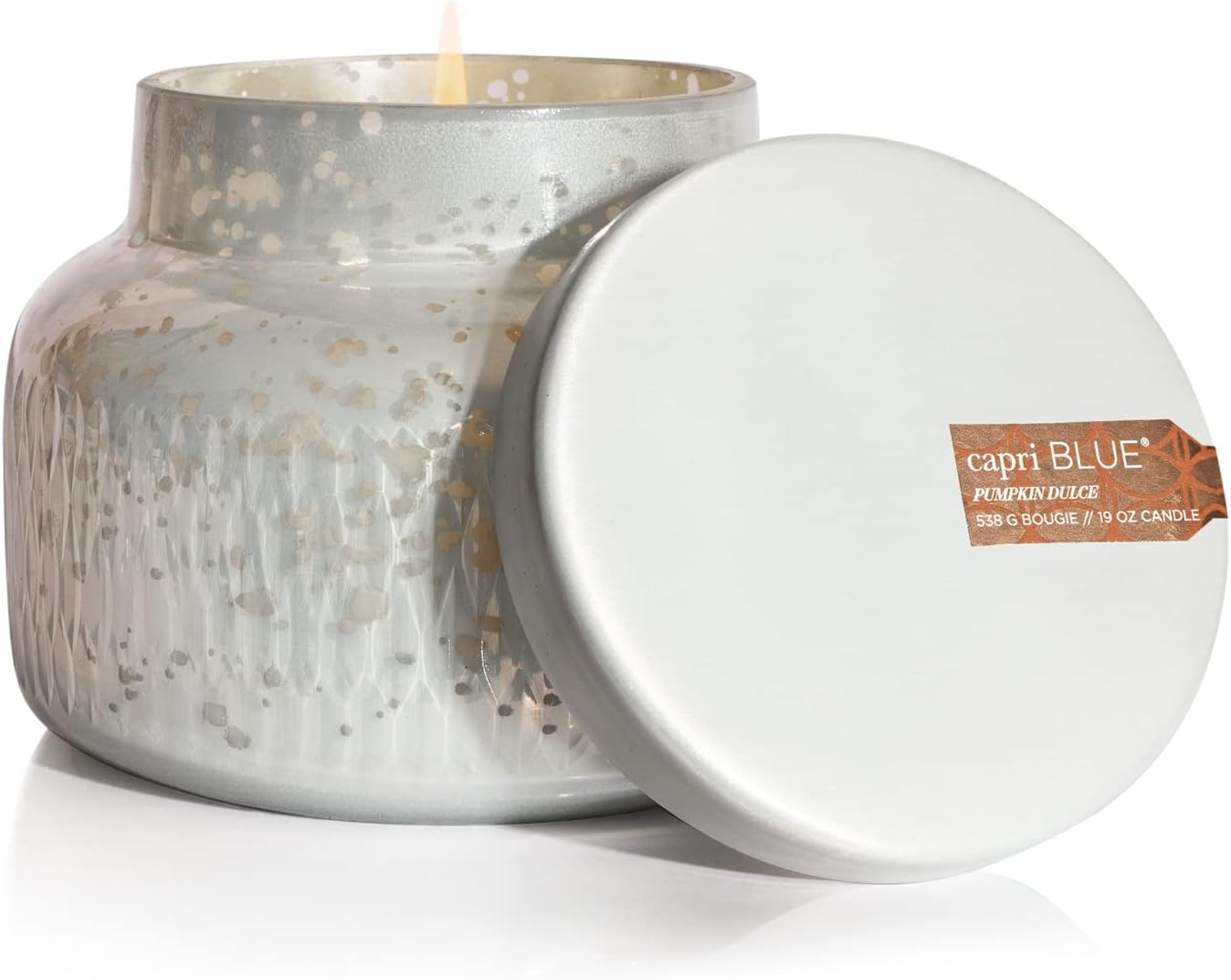 Capri Blue Holiday Mercury Jar Candle - Pumpkin Dulce Delight