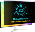 32 Inch Privacy Screen for 16:9 Monitor - Hanging Privacy Shield