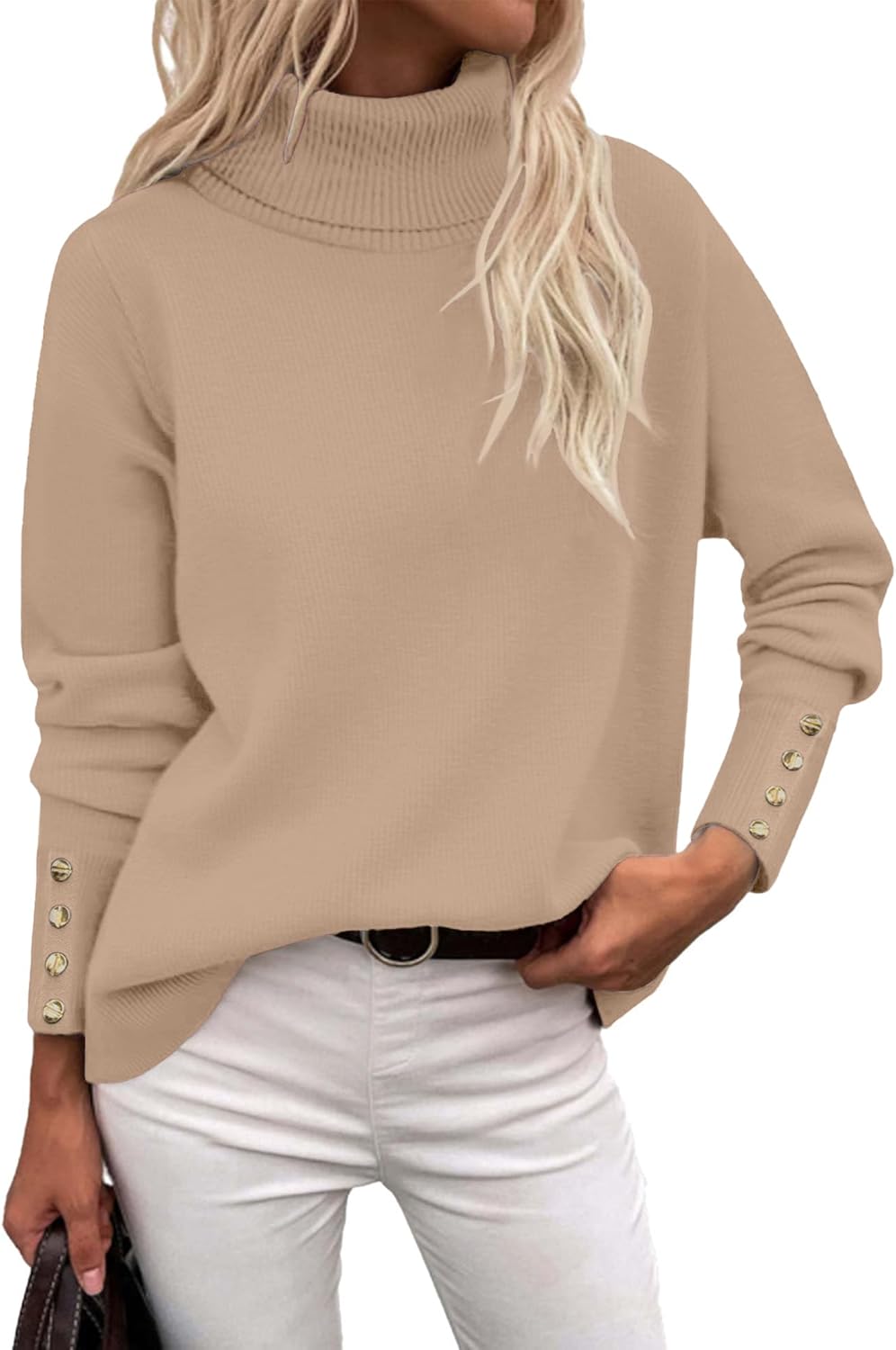 Rapbin Turtleneck Sweaters for Women - Stylish Fall Fashion