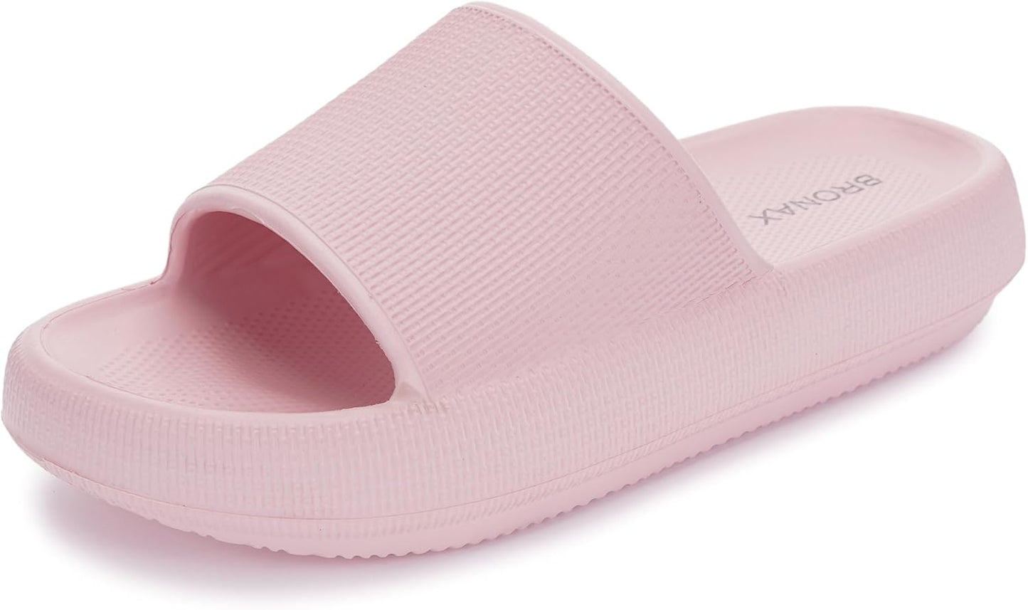 BRONAX Pillow Slippers for Comfort and Supportive House Slides