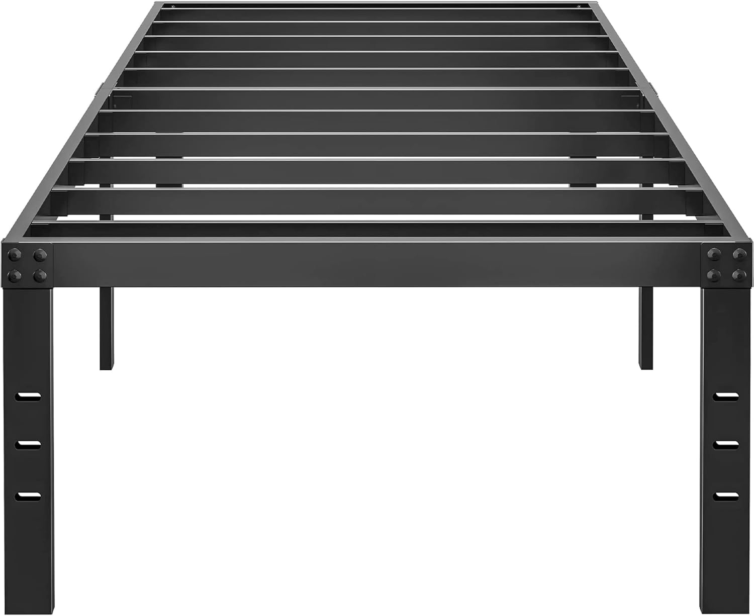 18 Inch Metal Twin XL Bed Frame - Easy Assembly and Storage