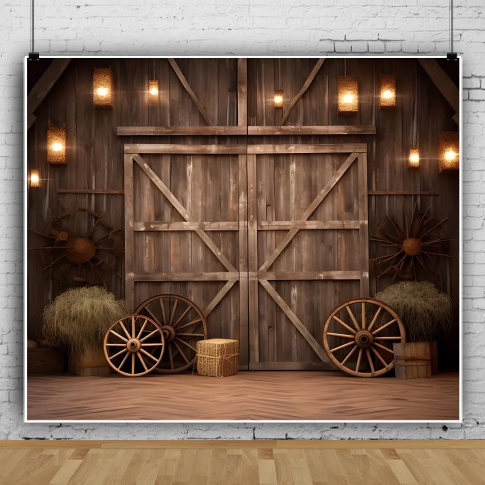 Western Cowboy Backdrop for Wild West Rodeo Photography Fun