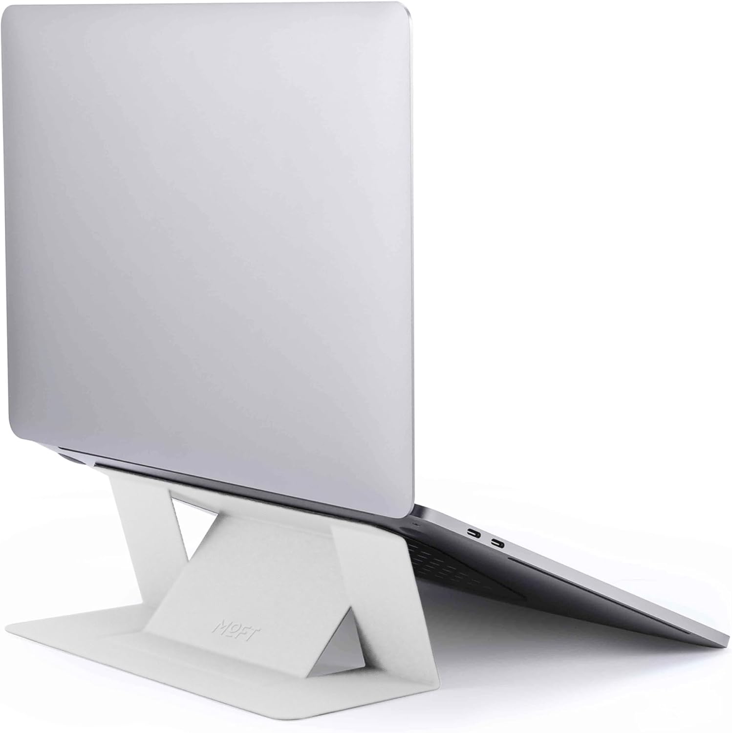 MOFT Adhesive Laptop Stand - Dual Angle, Foldable, Portable - Macbook Air/Pro 11.6-16 - Misty Cove