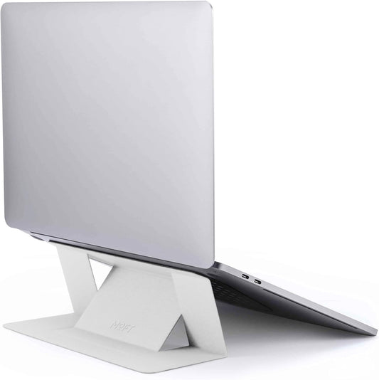 MOFT Adhesive Laptop Stand - Dual Angle, Foldable, Portable - Macbook Air/Pro 11.6-16 - Misty Cove