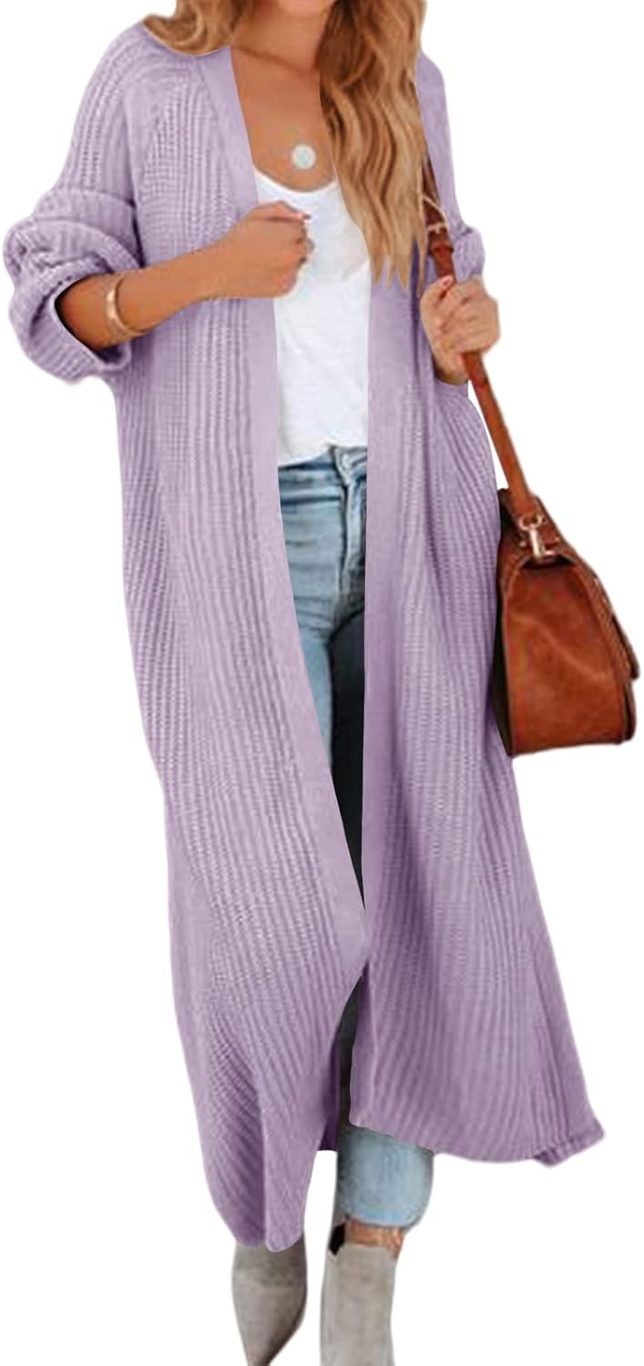 Women's Oversized Long Cardigan Sweaters for Cozy Style