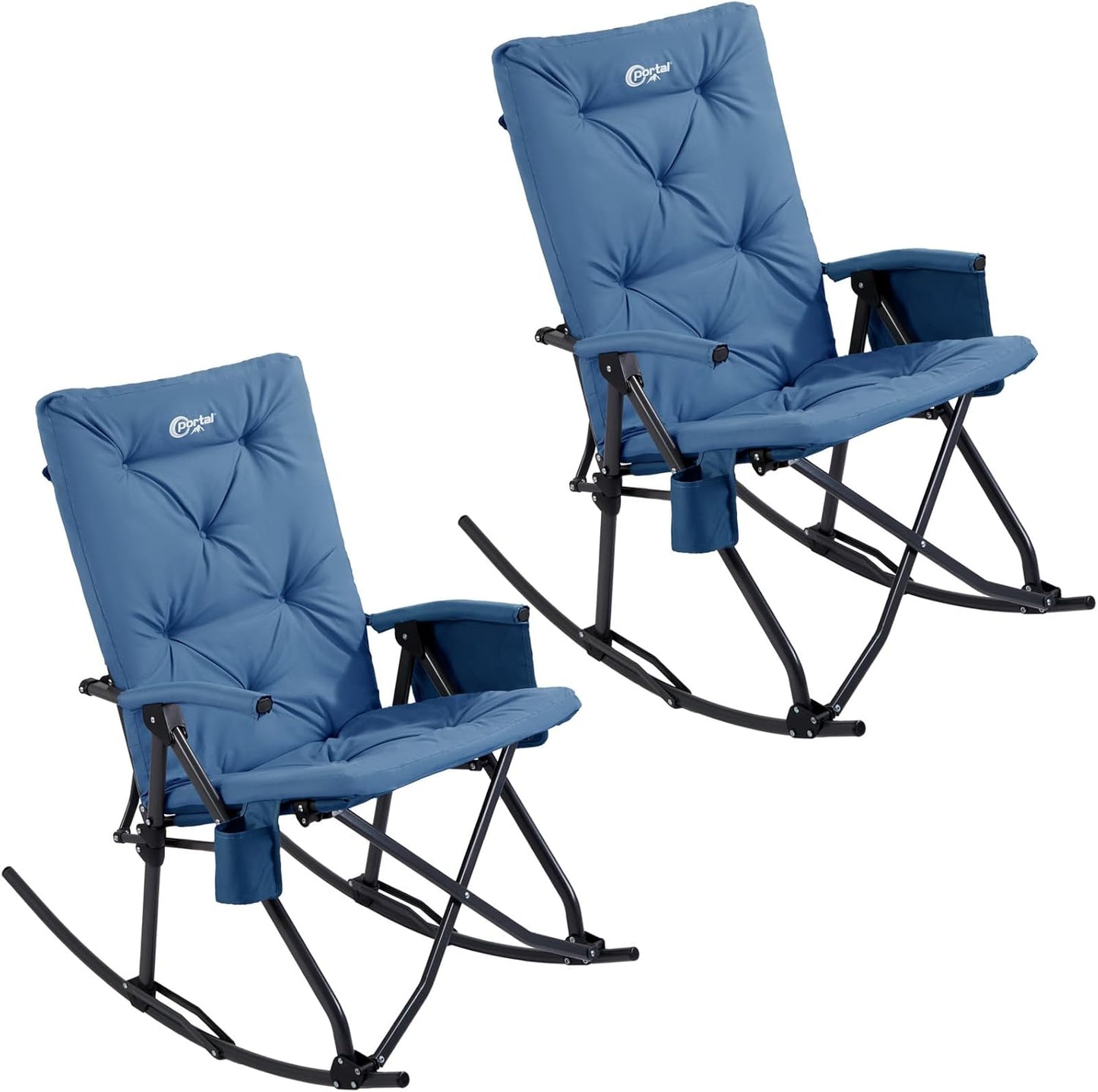 PORTAL Folding Rocking Chair for Indoor & Outdoor Relaxation