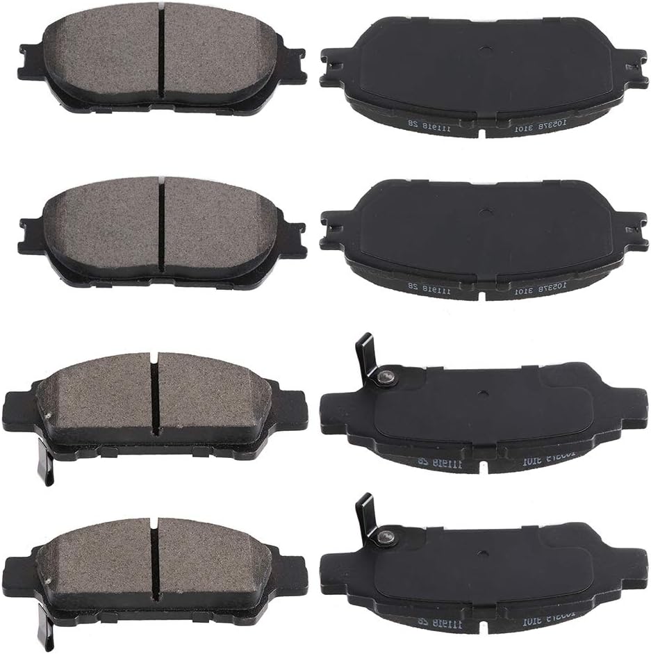 cciyu D906 D995 Front Rear Ceramic Brake Pads Kits for Sienna