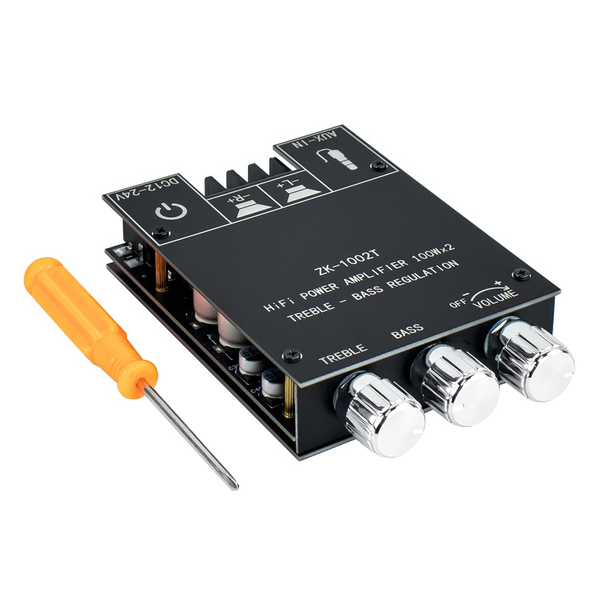 Powerful 2.0 Ch Bluetooth Amp Board - Hi-Fi Sound Control