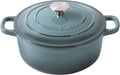 Enameled Cast Iron Round Dutch Oven 7 Quart - Even Heat for 7-8