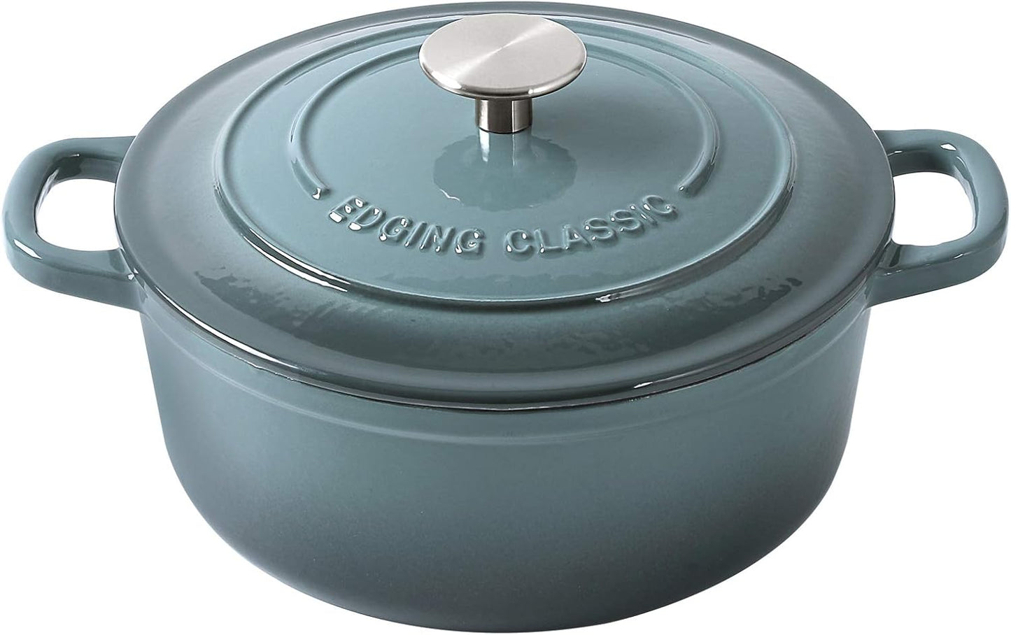 Enameled Cast Iron Covered Dutch Oven for Perfect Baking