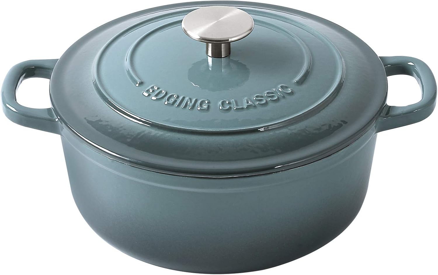 Enameled Cast Iron Covered Dutch Oven for Perfect Baking