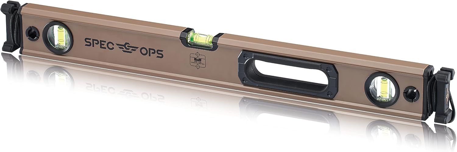 Spec Ops Tools 24in Magnetic Box Beam Level with Tourniquet System