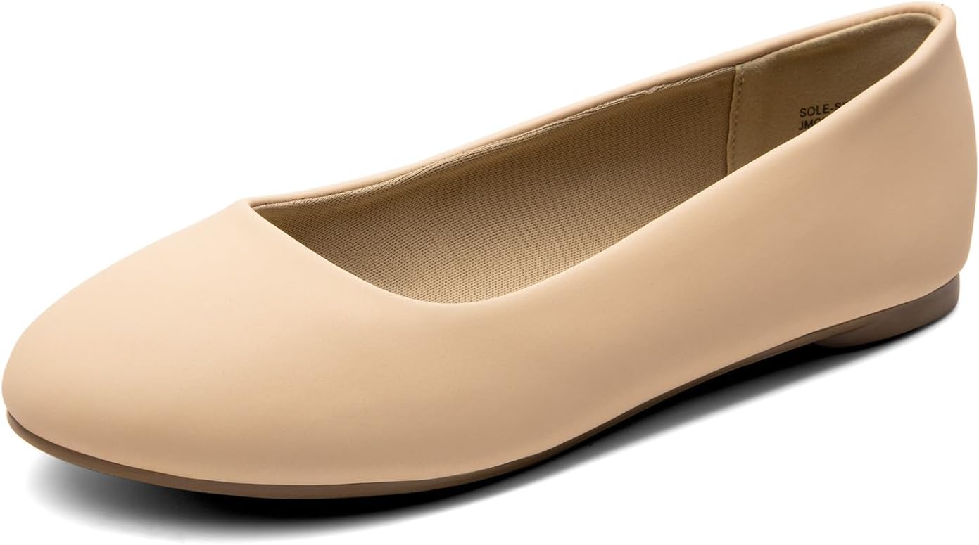 DREAM PAIRS Women's Sole-Simple Ballerina Walking Flats Shoes Review