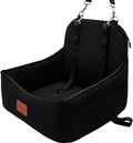 Car Dog Seat with 2 Safety Leashes for Small Medium Dogs
