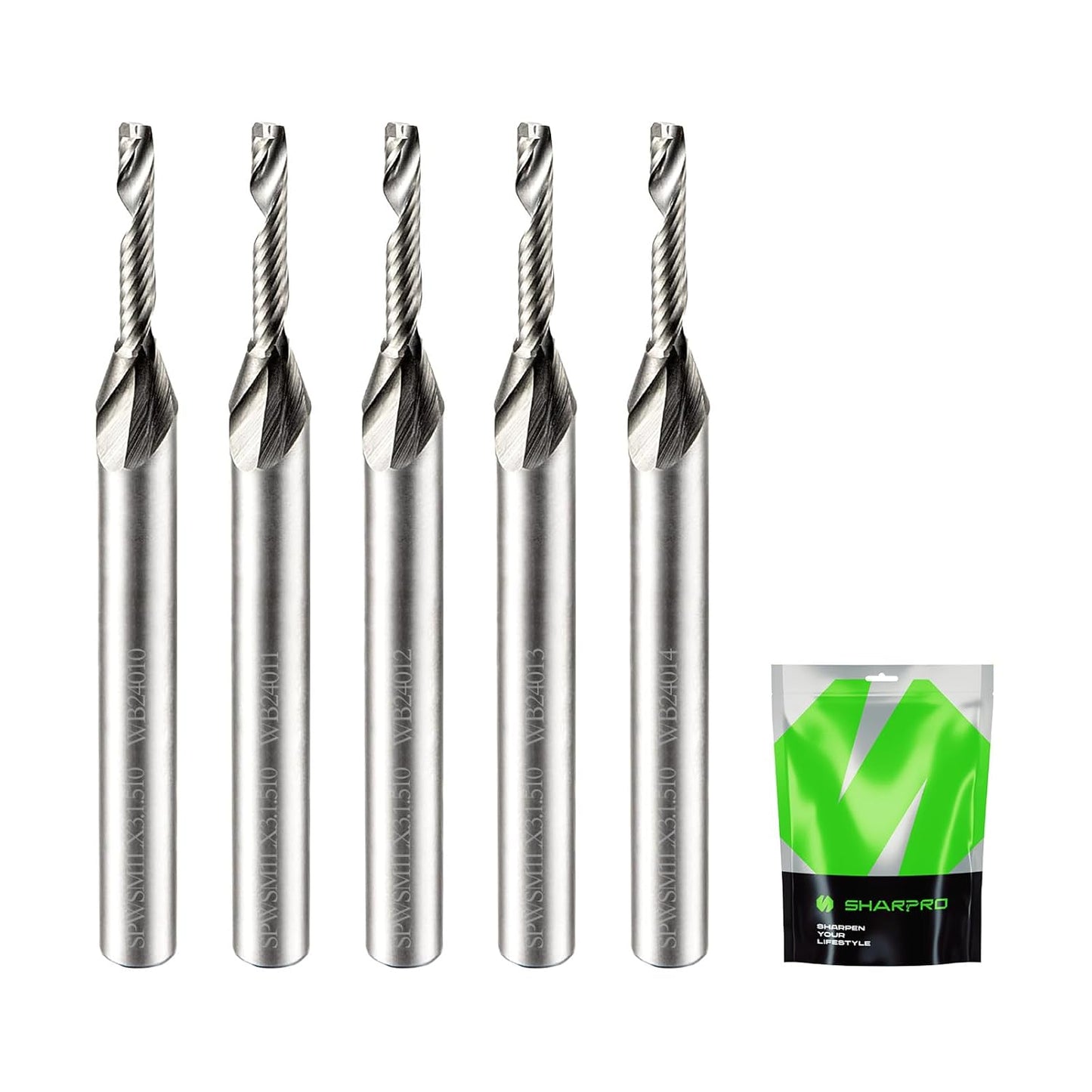 O Flute Upcut Spiral Router Bits for Precision Cutting Needs