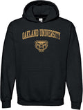UGP Campus Apparel NCAA Team Color Arch Logo Hoodie - Oakland Pride