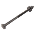 3/8 in x 10 in Black Carriage Bolt Kit - Ceramic Rust Protection