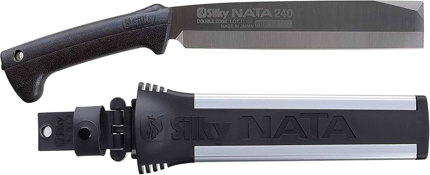Silky NATA Double Edge Hatchet 240mm - Premium Japanese Steel