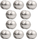 Probrico Dummy Door Knob Brushed Nickel Finish 10 Pack - Easy Update