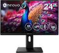 AG Neovo EM2451 24 in 4K Monitor - Accurate Color, USB-C Workflow