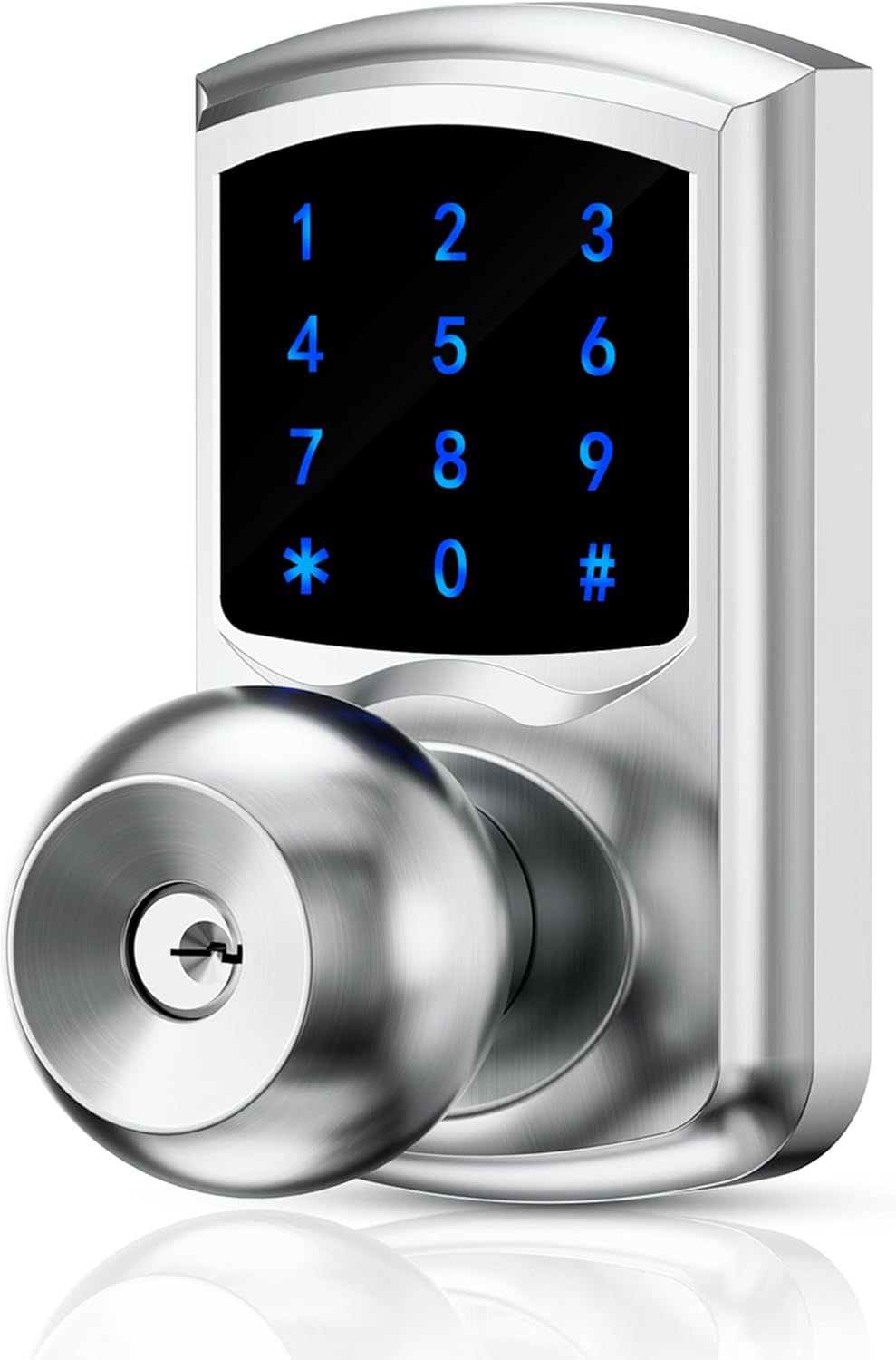 Keyless Entry Door Lock with Code and Touchscreen for Security