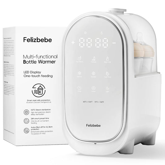 Bottle Warmer for Breastmilk - 11-in-1 Double Design with Night Light