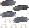 Bendix Premium SBC2413 Ceramic Front Brake Pads - Reliable OE Fit