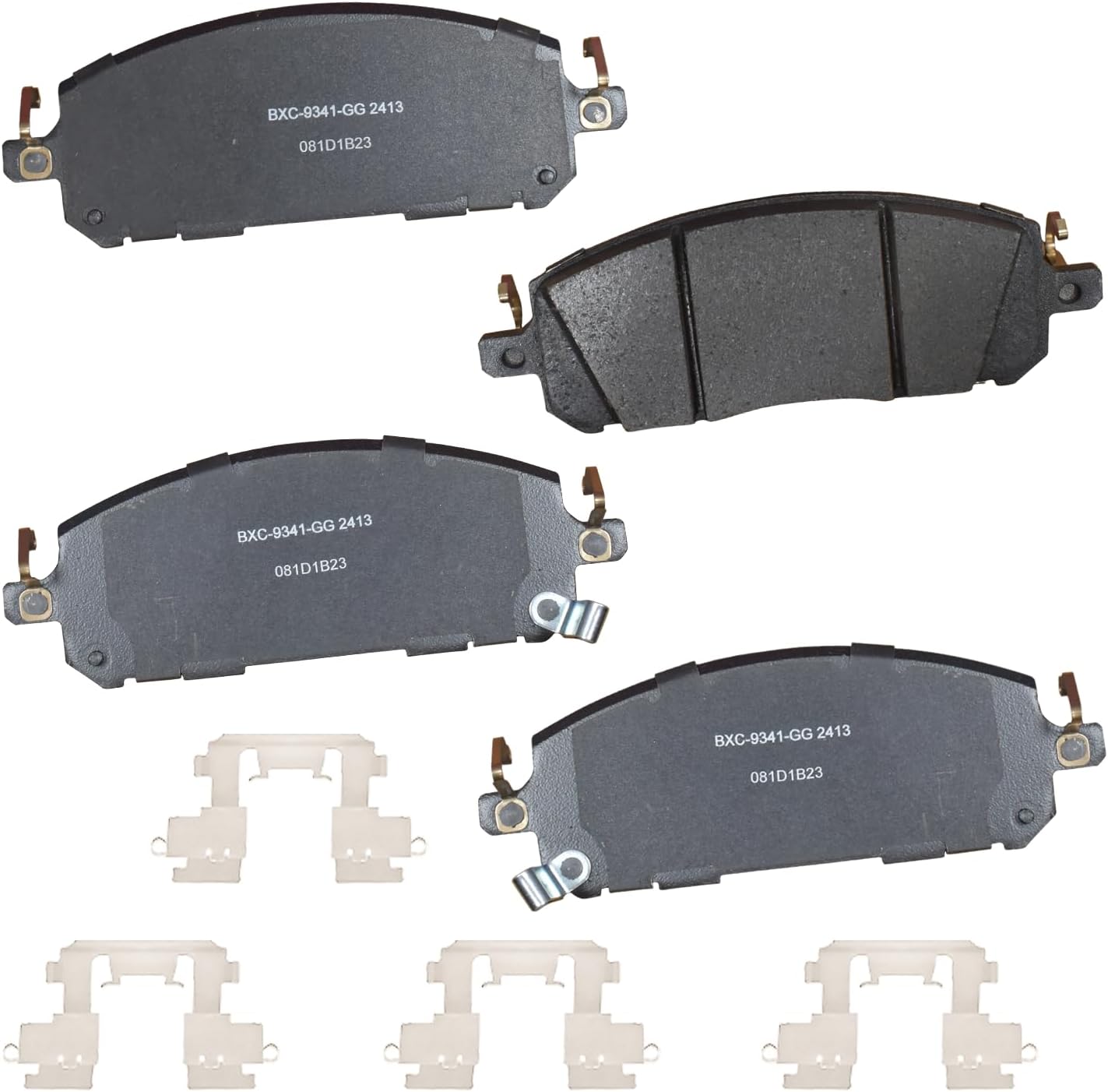 Bendix Premium SBC2413 Ceramic Front Brake Pads for INFINITI QX60