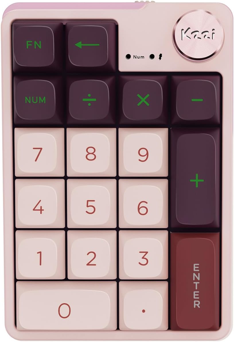 Mechanical Wireless Rechargeable Numeric Keypad for Efficient Work