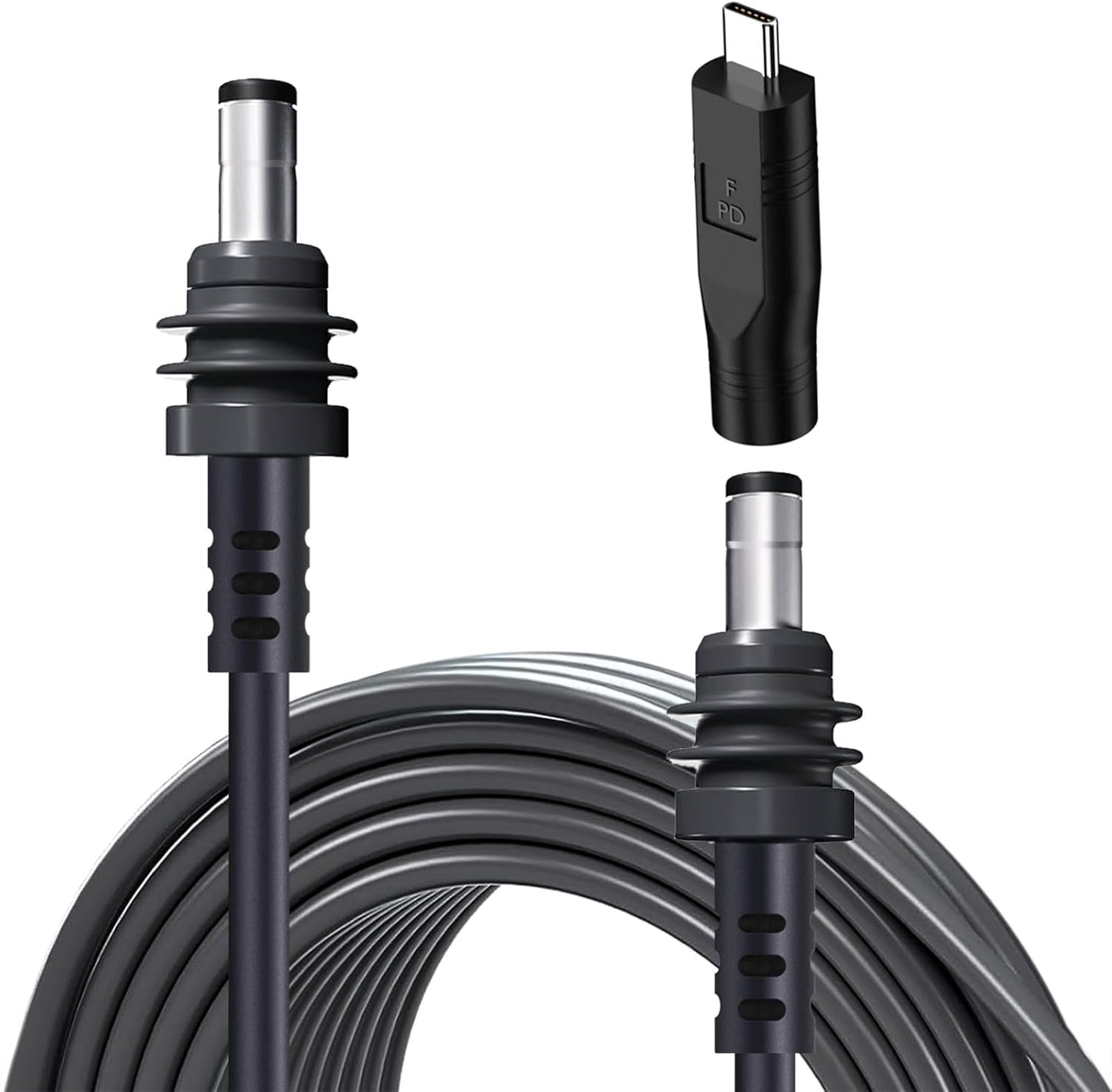 Starlink Mini DC Power Cable with USB C Adapter for 65W+ PD