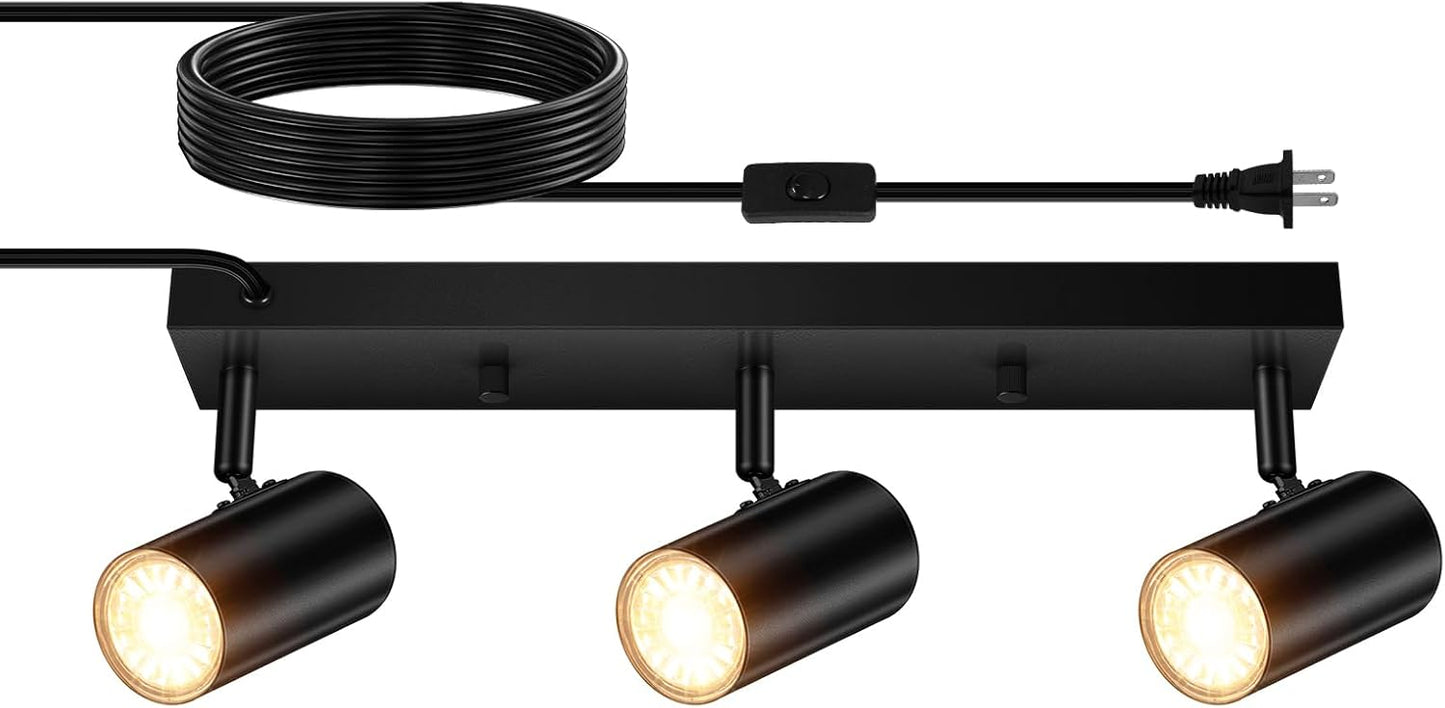 3 Light Track Lighting Kit for Modern Indoor Spaces