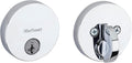 Kwikset Uptown Deadbolt Lock, Polished Chrome - Secure, Easy to Rekey
