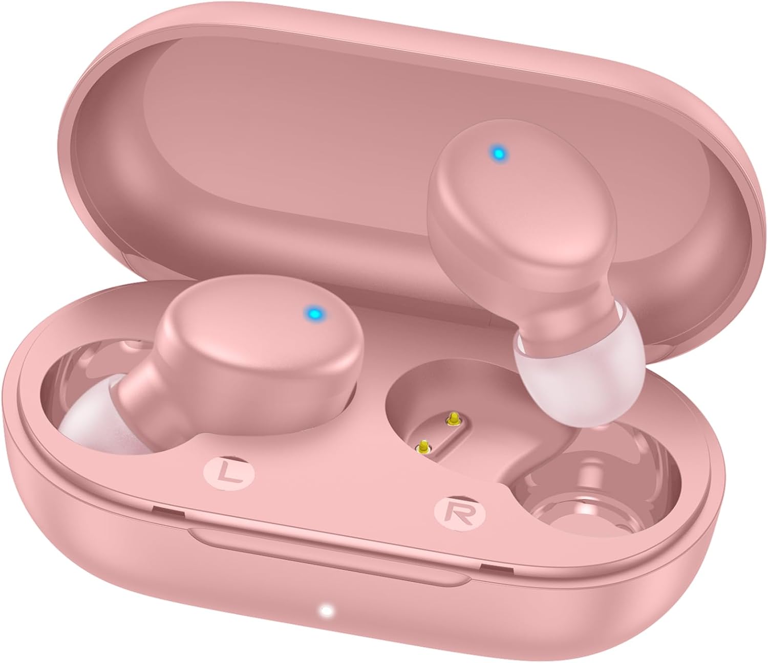 60Hrs Playtime Wireless Earbuds - Sport-Pink