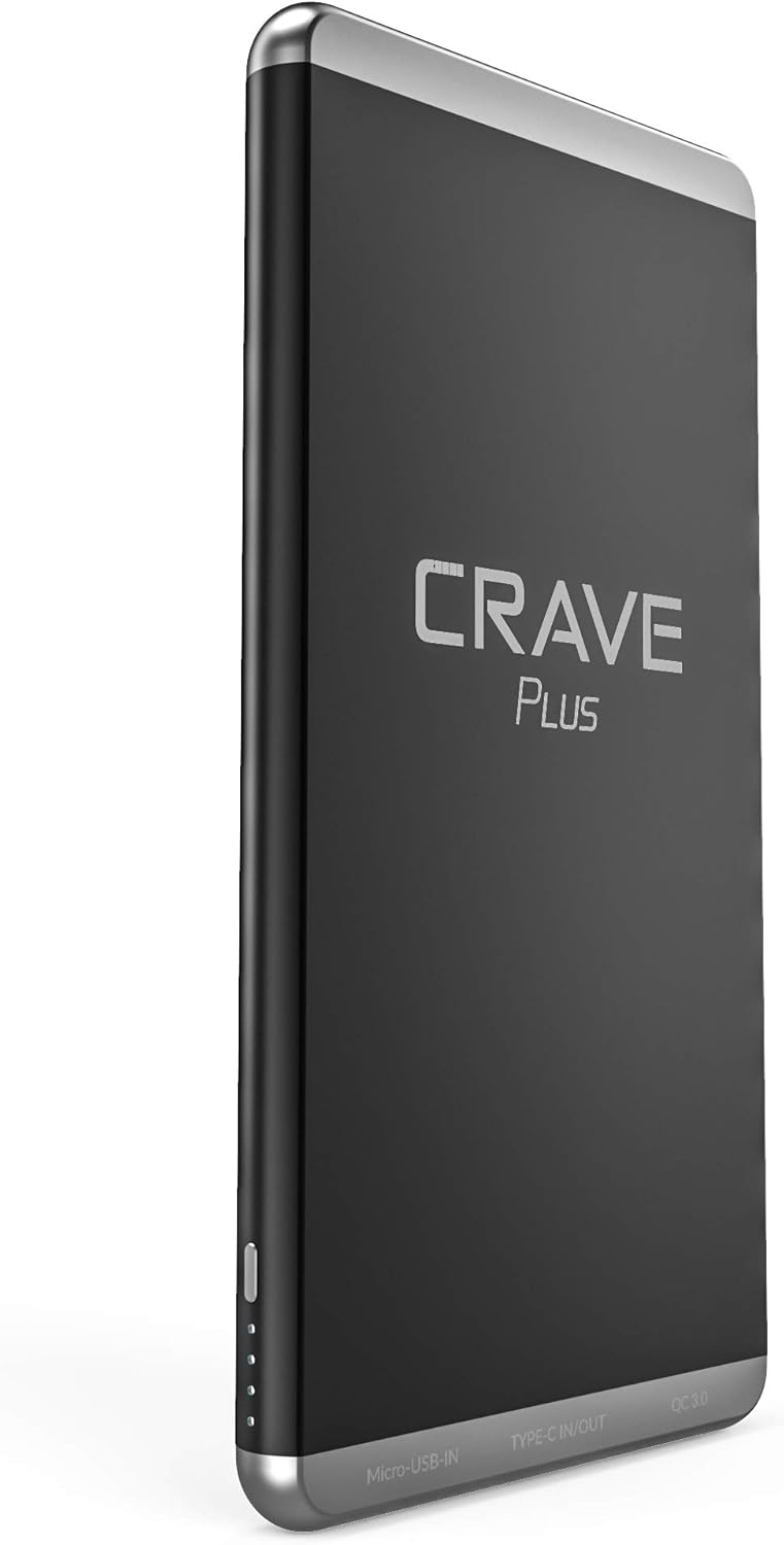 Crave Slim Power Bank: The Ultimate 10000 mAh Charger