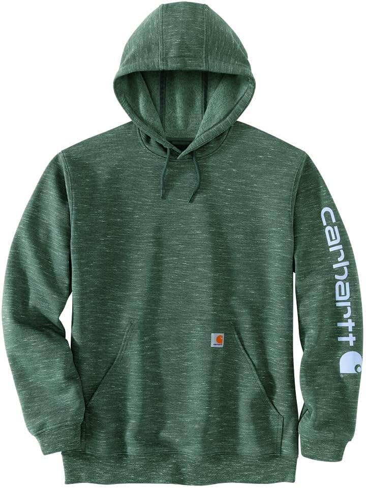 Carhartt Men's Loose Fit Midweight Logo Sleeve Sweatshirt