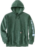 Loose Fit Midweight Men's Graphic Sweatshirt - Logo Sleeve